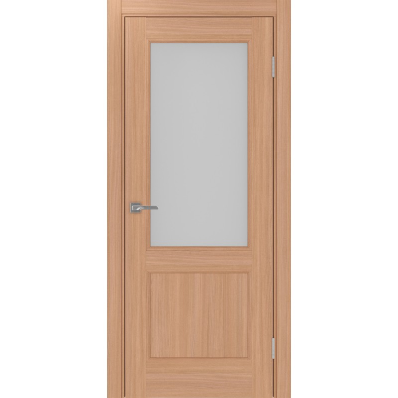 Межкомнатная дверь Турин Neo 502.21, цвет ясень тёмный, заполнение Мателюкс, размер 200*35 см.