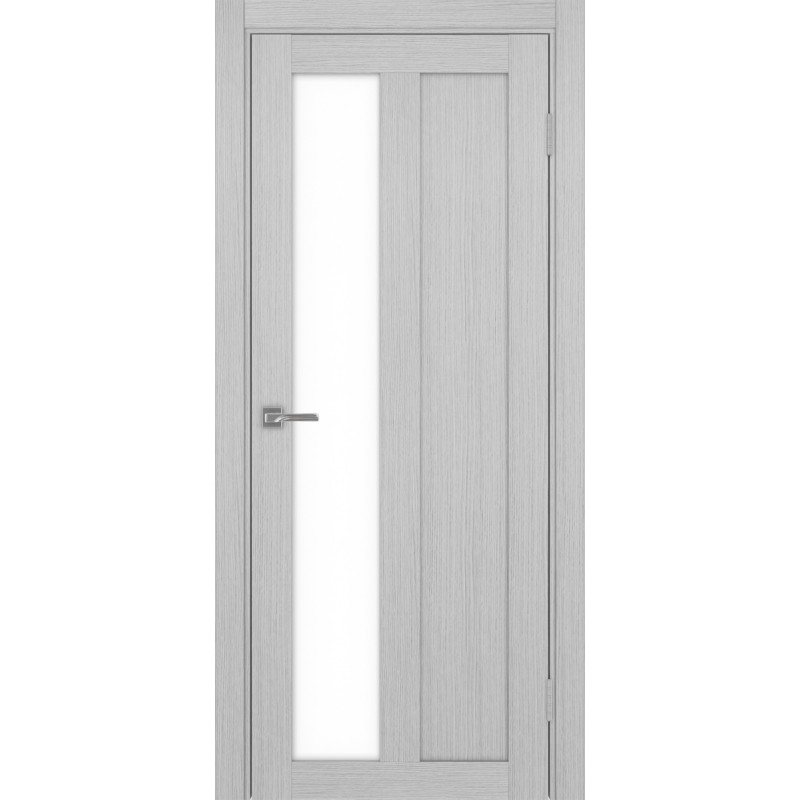Межкомнатная дверь Турин 521.21, цвет дуб серый FL, заполнение LACбелый, размер 200*80 см.