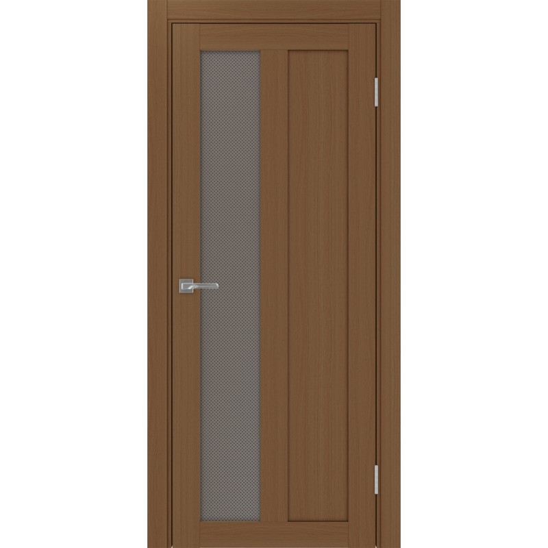 Межкомнатная дверь Турин 521.21, цвет орех NL, заполнение Пунта бронзовое, размер 200*80 см.