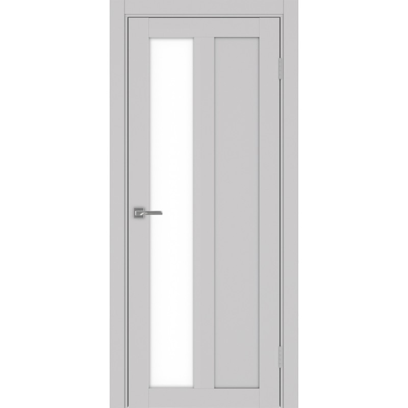 Межкомнатная дверь Турин 521.21, цвет пепельный, заполнение LACбелый, размер 200*80 см.