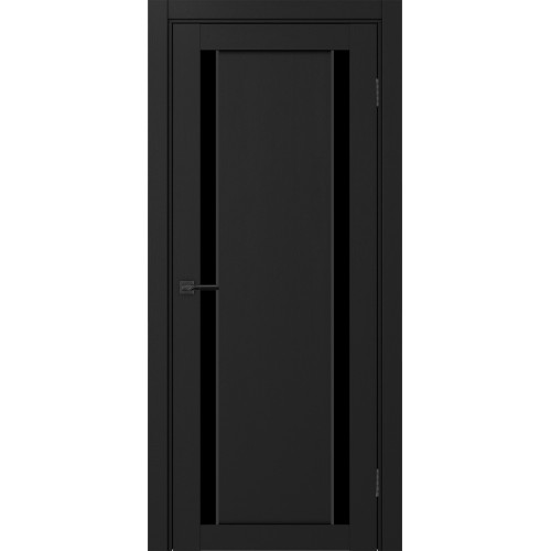 Турин 522AПП.212, цвет Антрацит молдинг алюм.чёрн стекло LACчерный, размер 80*200 см.