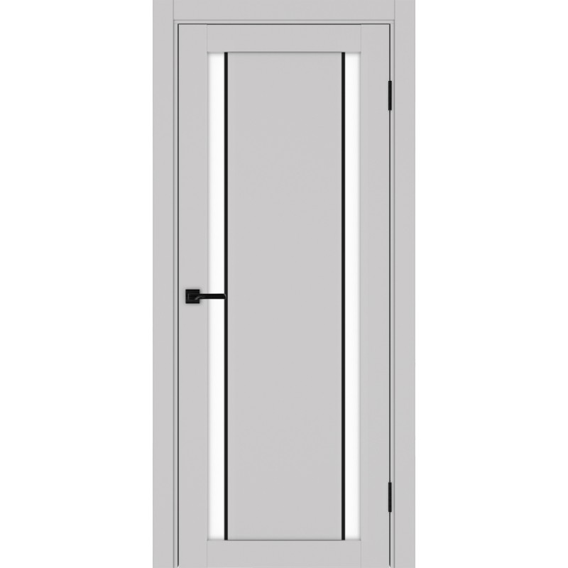 Межкомнатная дверь Турин 522.212 АПП молдинг SB, цвет пепельный, заполнение LACбелый, размер 200*80 см.