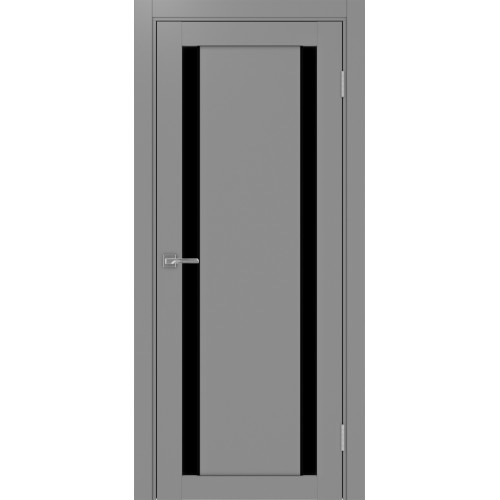 Турин 522.212 АПП молдинг SB, цвет серый, заполнение LACчерный, размер 200*80 см.