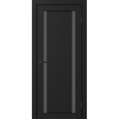 Турин 522АПС.212, цвет Антрацит молдинг алюм.чёрн стекло Графит матовое, размер 80*200 см.