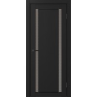 Турин 522АПС.212, цвет Антрацит молдинг алюм.чёрн стекло Пунта бронзовое, размер 80*200 см.