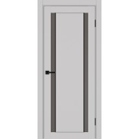 Турин 522АПС.212, цвет Пепельный молдинг алюм.чёрн стекло Бронза матовое, размер 80*200 см.