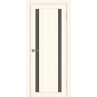 Турин_522АПС.212, цвет Ясень светлый молдинг алюм.чёрн стекло Бронза матовое, размер 80*200 см.