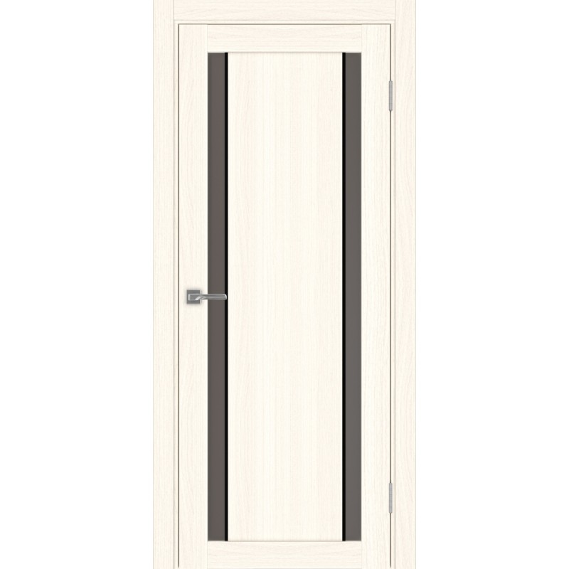 Межкомнатная дверь Турин 522.212 АПС молдинг SB, цвет ясень светлый, заполнение Бронза матовое, размер 200*80 см.