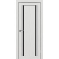 Турин 522АПС.212, цвет Ясень серебристый, молдинг алюм.чёрн стекло Мателюкс, размер 80*200 см.