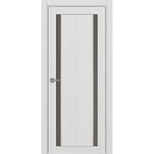 Турин 522АПС.212, цвет Ясень серебристый, молдинг алюм.хром стекло Бронза матовое, размер 80*200 см.