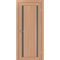 Турин_522АПС.212, цвет Ясень тёмный молдинг алюм.хром стекло Бронза матовое, размер 80*200 см.