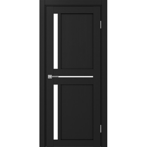 Турин 523.221, цвет Антрацит стекло LACбелый, размер 80*200 см.