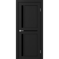 Турин 523.221, цвет Антрацит стекло LACчерный, размер 80*200 см.