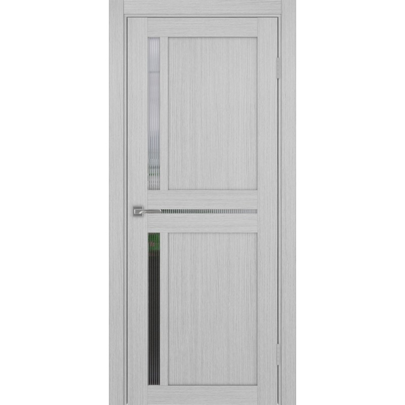 Межкомнатная дверь Турин 523.221, цвет дуб серый FL, заполнение Мору, размер 200*80 см.