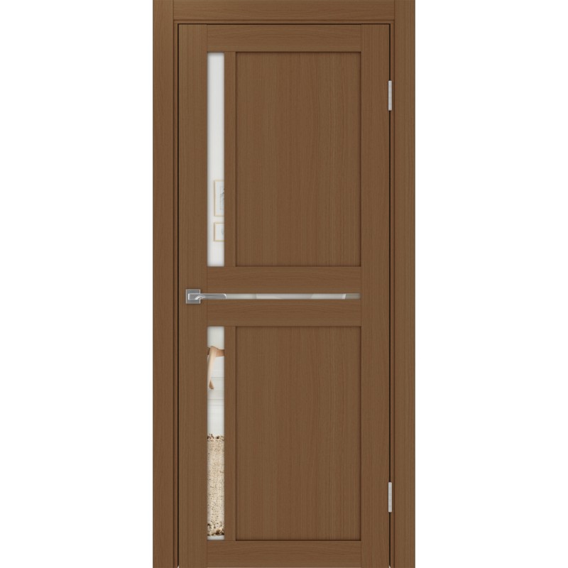 Межкомнатная дверь Турин 523.221, цвет орех NL, заполнение Зеркало/Зеркало, размер 200*80 см.