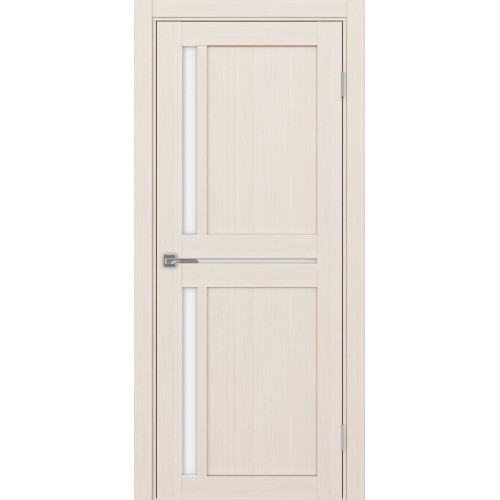 Турин 523.221, цвет Ясень перламутровый стекло LACбелый, размер 80*200 см.