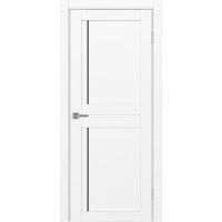 Турин 523АПП.111, цвет Белый снежный молдинг алюм.чёрн размер 80*200 см.