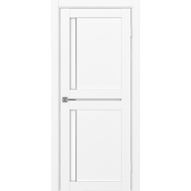 Межкомнатная дверь Турин 523.221 АПП молдинг SC, цвет белый снежный, заполнение LACбелый, размер 200*80 см.