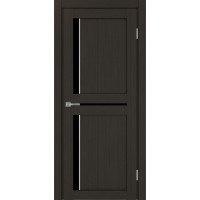 Турин 523АПП.221, цвет Венге FL, молдинг алюм.хром стекло LACчерный, размер 80*200 см.