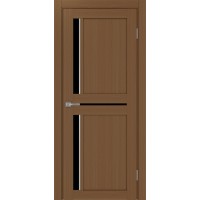 Турин 523.221 АПП молдинг SC, цвет орех NL, заполнение LACчерный, размер 200*80 см.