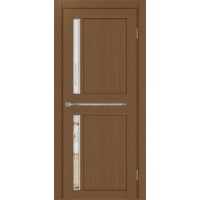 Турин 523.221 АПП молдинг SC, цвет орех NL, заполнение Зеркало/Зеркало, размер 200*80 см.