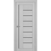 Турин 524AПП.11, цвет Дуб Серый FL, молдинг алюм.чёрн размер 80*200 см.