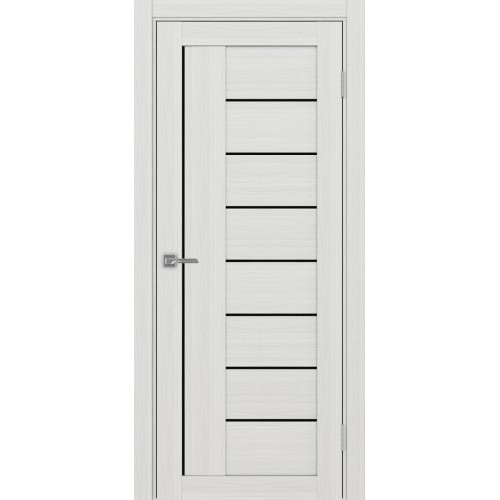 Турин 524AПП.11, цвет Ясень серебристый, молдинг алюм.чёрн размер 80*200 см.