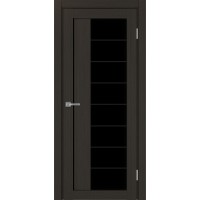 Турин 524.22 АСС молдинг SB, цвет венге FL, заполнение LACчерный, размер 200*80 см.