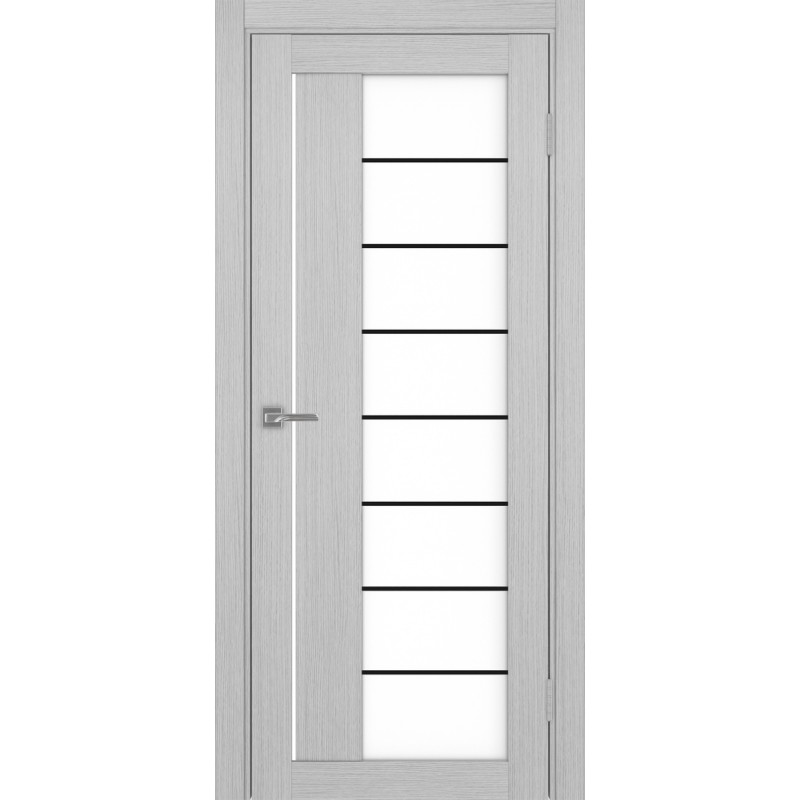 Межкомнатная дверь Турин 524.22 АСС молдинг SB, цвет дуб серый FL, заполнение LACбелый, размер 200*80 см.