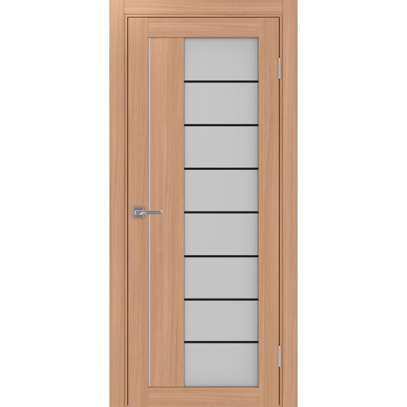 Межкомнатная дверь Турин 524.22 АСС молдинг SB, цвет ясень тёмный, заполнение Мателюкс, размер 200*80 см.