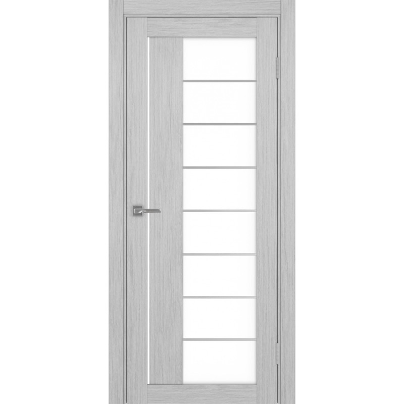 Межкомнатная дверь Турин 524.22 АСС молдинг SC, цвет дуб серый FL, заполнение LACбелый, размер 200*80 см.