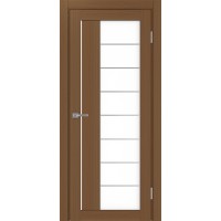 Турин 524.22 АСС молдинг SC, цвет орех NL, заполнение LACбелый, размер 200*80 см.