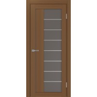 Турин 524.22 АСС молдинг SC, цвет орех NL, заполнение Бронза матовое, размер 200*80 см.