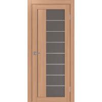 Турин 524.22 АСС молдинг SC, цвет ясень тёмный, заполнение Бронза матовое, размер 200*80 см.