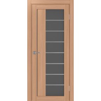 Турин 524.22 АСС молдинг SC, цвет ясень тёмный, заполнение Графит матовое, размер 200*80 см.