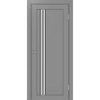 Турин 525.121 АПС молдинг SB, цвет серый, заполнение LACбелый, размер 200*80 см.