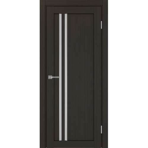 Турин 525АПС.121, цвет Венге FL, молдинг алюм.хром стекло Мателюкс, размер 80*200 см.