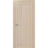 Турин 525АПС.121, цвет Дуб беленый FL, молдинг алюм.хром стекло Мателюкс, размер 80*200 см.