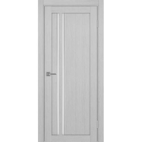 Турин 525АПС.121, цвет Дуб Серый FL, молдинг алюм.хром стекло Мателюкс, размер 80*200 см.