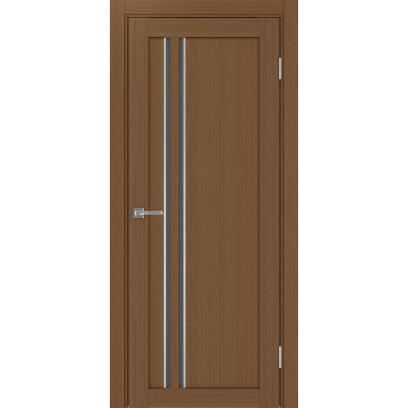 Межкомнатная дверь Турин 525.121 АПС молдинг SC, цвет орех NL, заполнение Графит матовое, размер 200*80 см.