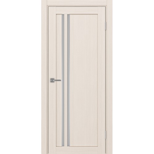 Турин 525АПС.121, цвет Ясень перламутровый молдинг алюм.хром стекло Мателюкс, размер 80*200 см.