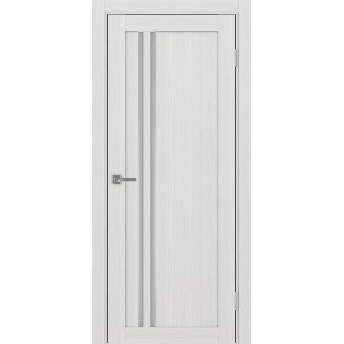 Турин 525АПС.121, цвет Ясень серебристый, молдинг алюм.хром стекло Мателюкс, размер 80*200 см.