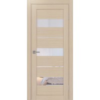 Турин 526.122, цвет Дуб беленый FL стекло Прозрачное, размер 80*200 см.