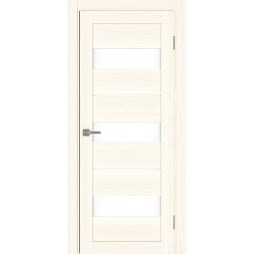 Турин_526.122, цвет Ясень светлый стекло LACбелый, размер 80*200 см.