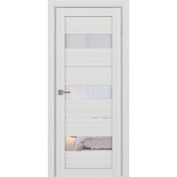 Турин 526.122, цвет Ясень серебристый стекло Прозрачное, размер 80*200 см.