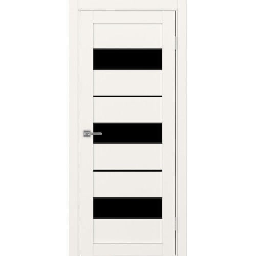 Турин 526АПП.122, цвет Бежевый молдинг алюм.чёрн стекло LACчерный, размер 80*200 см.