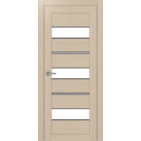 Турин 526АППmax.122, цвет Дуб беленый FL, молдинг алюм.чёрн стекло LACбелый, размер 80*200 см.