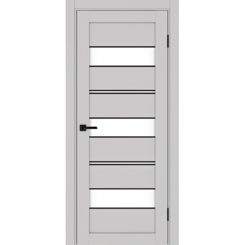 Турин 526.122 АППmax молдинг SB, цвет пепельный, заполнение LACбелый, размер 200*80 см.