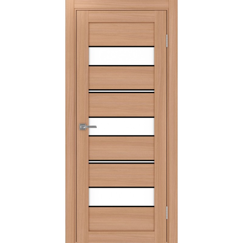 Межкомнатная дверь Турин 526.122 АППmax молдинг SB, цвет ясень тёмный, заполнение LACбелый, размер 200*80 см.