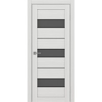 Турин 526АПС.122, цвет Ясень серебристый, молдинг алюм.чёрн стекло Графит матовое, размер 80*200 см.